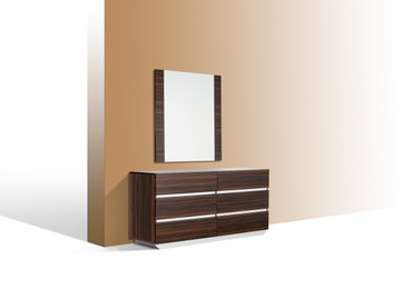 Modrest Luxor Italian Modern Ebony Mirror / VGACLUXOR-MIR-EBN