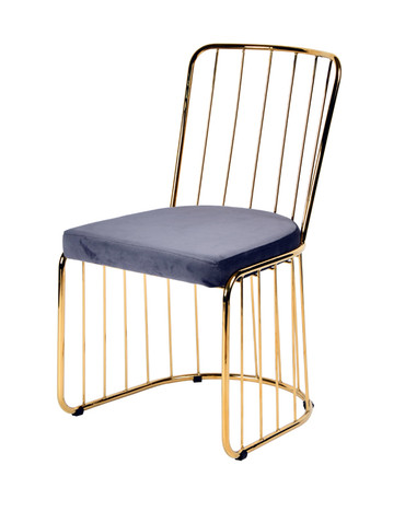 Modrest Holly Modern Grey Fabric Dining Chair (Set of 2) / VGFH-FDC6082-GRY