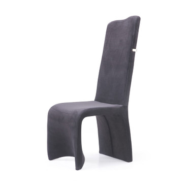 Modrest Sapphire Modern Black & Gold Dining Chair (Set of 2) / VGVCB8341R-BLK