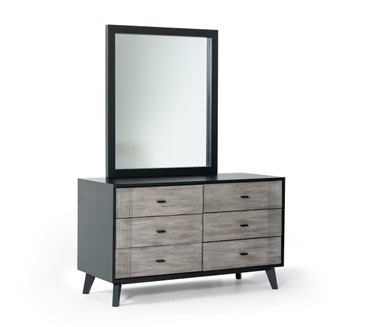 Nova Domus Panther Contemporary Grey & Black Dresser / VGMABR-77-DRS