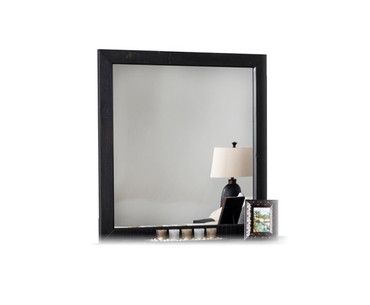 Nova Domus Tabitha Modern Dark Brown Recycled Pine Mirror / VGWH180490301