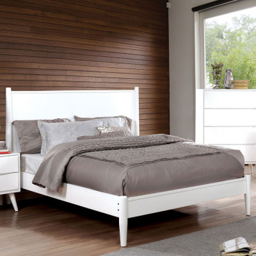 LENNART Queen Bed / CM7386WH-Q-BED