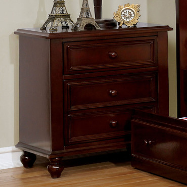 OLIVIA Night Stand, Dark Walnut / CM7155EX-N