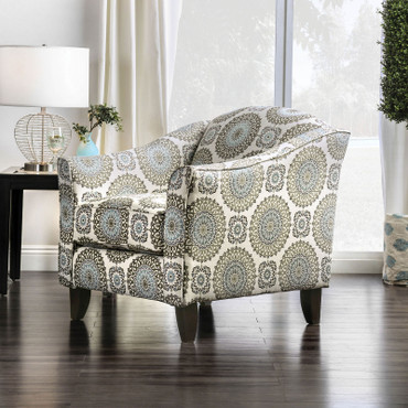 MISTY Chair, Floral / SM8141-CH-FL