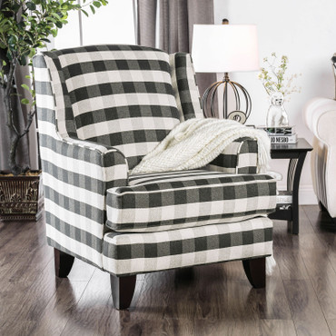 PATRICIA Chair, Striped / SM8171-CH-ST