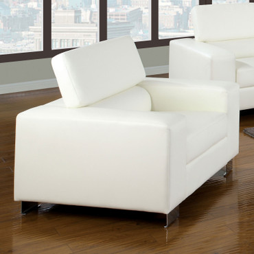 MAKRI Chair, White / CM6336WH-CH