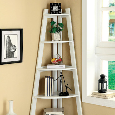 Lyss Ladder Shelf, White / CM-AC6214WH