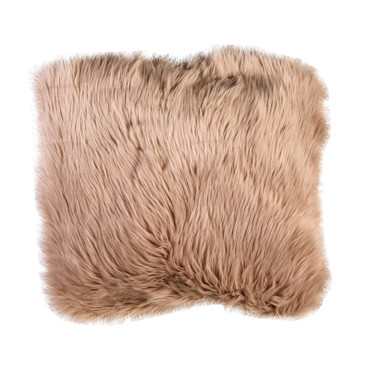 WENDY 20" X 20" Pillow, Fur Blush (2/CTN) / PL8044-2PK