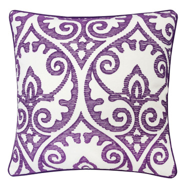 JORJA 20" X 20" Pillow, Purple (2/CTN) / PL8063-2PK