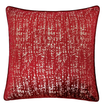 BELLE 20" X 20" Pillow, Red (2/CTN) / PL8068-2PK