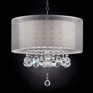 LILA 19"H Ceiling Lamp, Hanging Crystal / L9149H