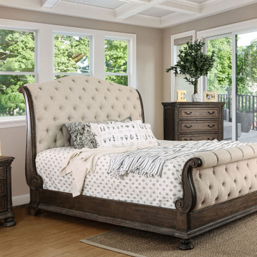 LYSANDRA 5 Pc. Queen Bedroom Set w/ Chest / CM7663Q-5PC-CHEST