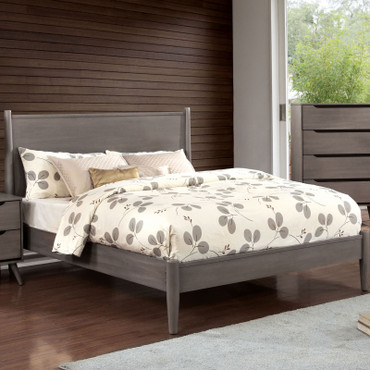 LENNART 5 Pc. Queen Bedroom Set w/ Chest / CM7386GY-Q-5PC-CHEST