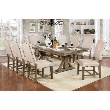 JULIA 7 Pc. Dining Table Set / CM3014T-7PC