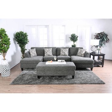 LOWRY Sectional + Ottoman / CM6363-SET