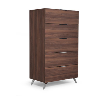 Nova Domus Brooklyn Italian Modern Walnut Chest / VGACBROOKLYN-CHEST