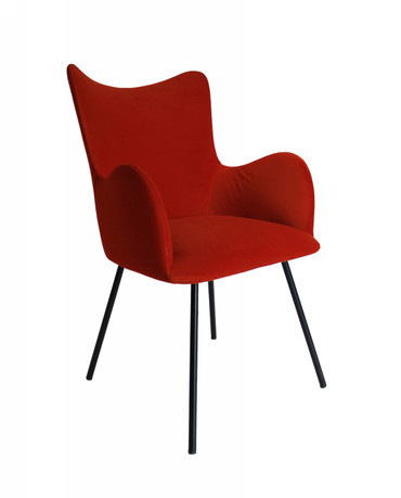 Modrest Judith - Modern Red Dining Chair / VGEU-MC-9281CH-A