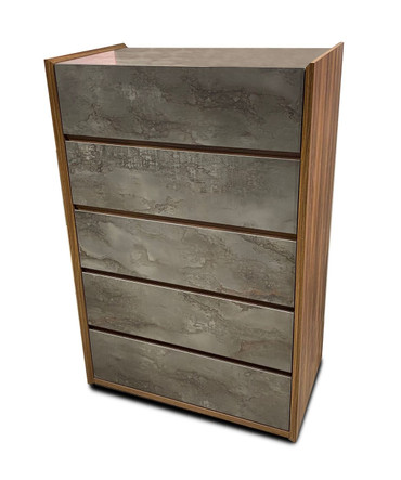 Nova Domus Rado Modern Walnut & Stucco Chest / VGACRADO-CHEST