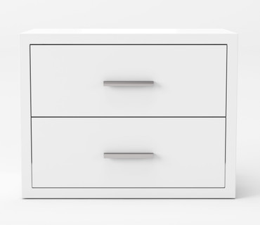 Modrest Adan - Modern White Nightstand / VGBBMB1706-NS-3