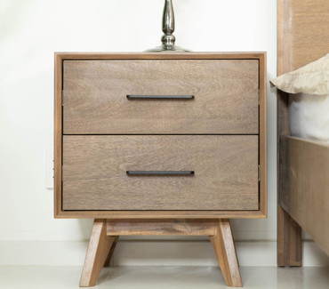 Modrest Claire - Contemporary Walnut NIghtstand / VGWDWIN-NST02-NS