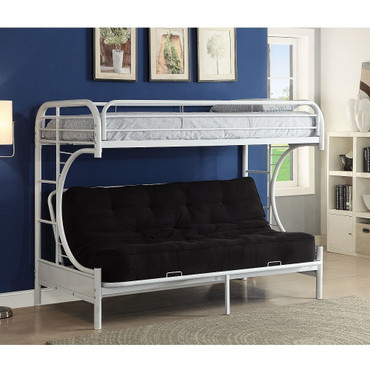 Eclipse Twin/Full Futon Bunk Bed / 02091W-W