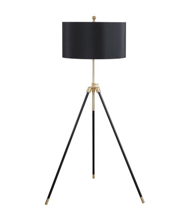 Zabka Tripod Floor Lamp Black and Gold / CS-923255