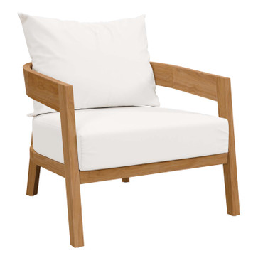 Brisbane Teak Wood Outdoor Patio Armchair / EEI-5602