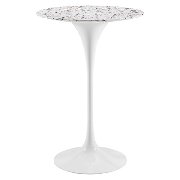 Lippa 28" Round Terrazzo Bar Table / EEI-5707