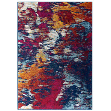 Entourage Foliage Contemporary Modern Abstract 8x10 Area Rug / R-1172-810