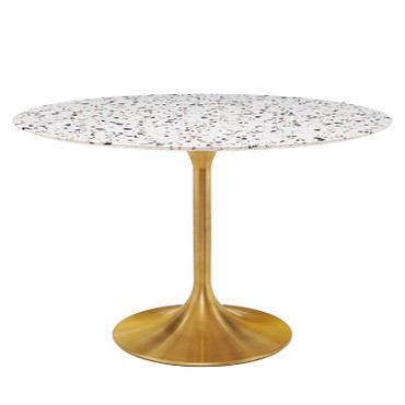 Lippa 48" Round Terrazzo Dining Table / EEI-5730