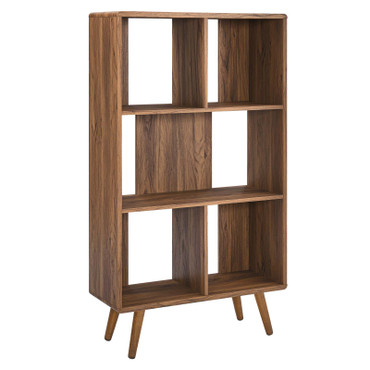 Transmit 5 Shelf Wood Grain Bookcase / EEI-5743