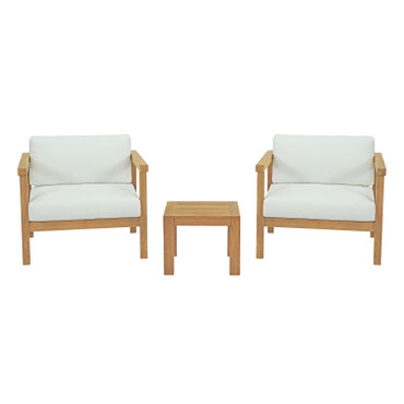 Bayport 3 Piece Outdoor Patio Teak Set / EEI-3112