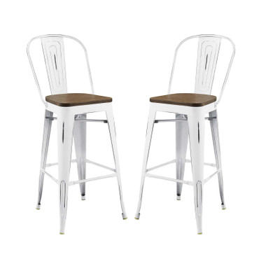 Promenade Bar Stool Set of 2 / EEI-3896