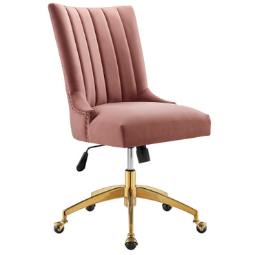 Empower Channel Tufted Performance Velvet Office Chair / EEI-4575