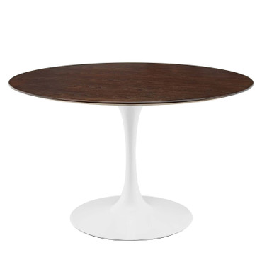 Lippa 48" Round Wood Grain Dining Table / EEI-5173
