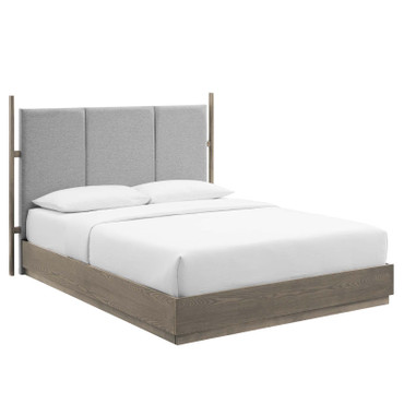 Merritt Upholstered Queen Platform Bed / MOD-6680