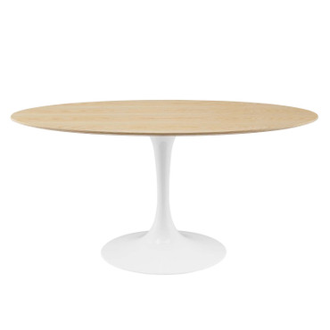 Lippa 60" Oval Natural Wood Grain Dining Table / EEI-5195