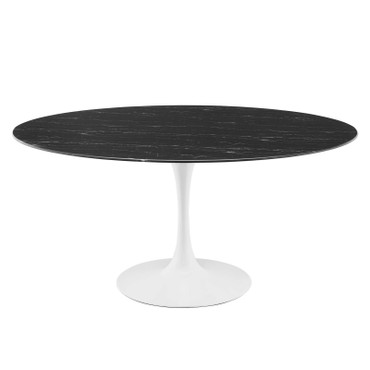 Lippa 60" Round Artificial Marble Dining Table / EEI-5184