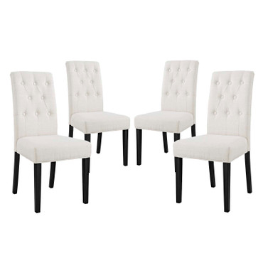 Confer Dining Side Chair Fabric Set of 4 / EEI-3326