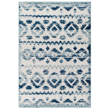 Reflect Takara Abstract Diamond Moroccan Trellis 5x8 Indoor and Outdoor Area Rug / R-1180-58