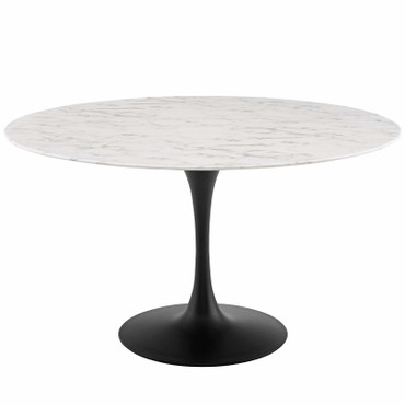 Lippa 54" Round Artificial Marble Dining Table / EEI-3528