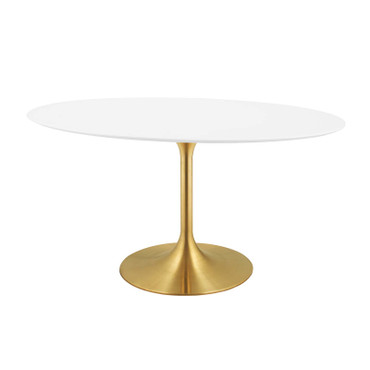 Lippa 60" Oval Wood Dining Table / EEI-3254