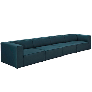 Mingle 4 Piece Upholstered Fabric Sectional Sofa Set / EEI-2829