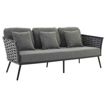 Stance Outdoor Patio Aluminum Sofa / EEI-3020