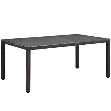 Convene 70" Outdoor Patio Dining Table / EEI-1919