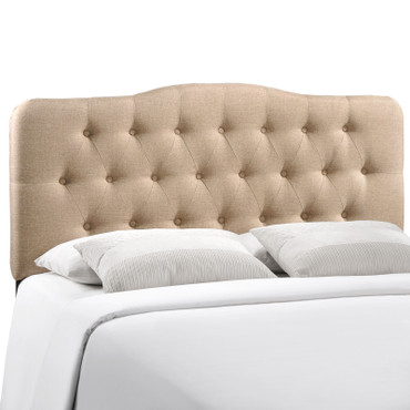 Annabel Full Upholstered Fabric Headboard / MOD-5156