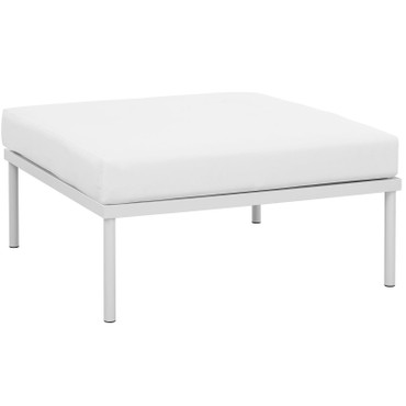 Harmony Outdoor Patio Aluminum Ottoman / EEI-2609