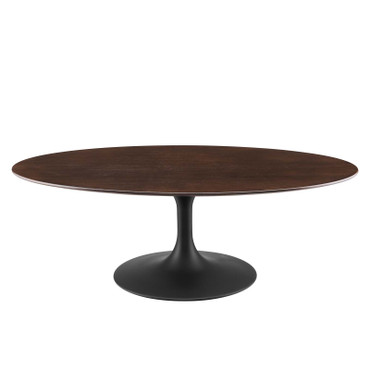 Lippa 48" Wood Oval Coffee Table / EEI-4883