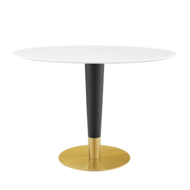 Zinque 42" Oval Dining Table / EEI-5124