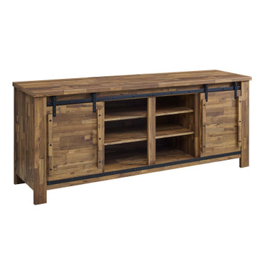 Cheshire 71" Rustic Sliding Door TV Stand / EEI-3489